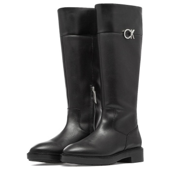 calvin klein rubber sole knee boot w/hw σε προσφορά