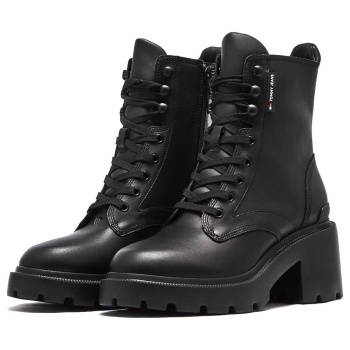 tommy hilfiger tjw mid heel boot