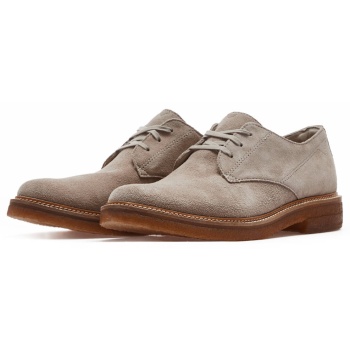 clarks - clarkdalederby - cl.grey suede σε προσφορά