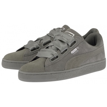 puma suede heart pebble 365210-02 - γκρι σε προσφορά