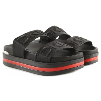 slides dkny double band k1229570-blk σε προσφορά