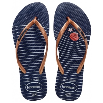 σαγιονάρες havaianas slim nautical σε προσφορά