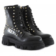  μποτάκια chiara ferragni studs boot vegan cf3037_001-black vegan