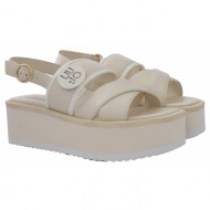  σανδάλια liu jo aba 20 με πλατφόρμα sa3101p0102-s1858