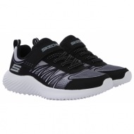  sneaker skechers bounder 403737l-bksl-bksl