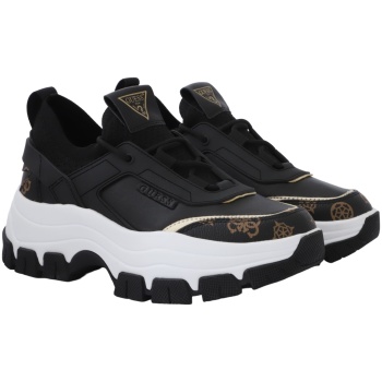 sneaker guess braydin fl8bydsmf12-blkbr σε προσφορά