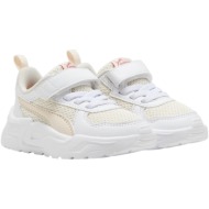  παπούτσια running puma trinity lite ac+ inf 391481-10 unisex παιδικό