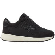  sneaker dkny low oaks logo k1472129-blk γυναικείο