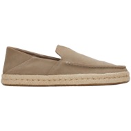  εσπαντρίγες toms alonso loafer rope 10020865-dune suede ανδρικό