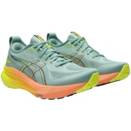  παπούτσια running asics gel-kayano 31 paris 1011b929-750-light celadon-safety yellow ανδρικό