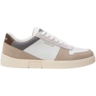  sneaker replay με λογότυπο gmz3p .000.c0022l-352-white beige ανδρικό