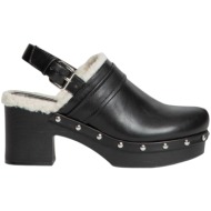  mules corina γουνάκι εσωτερικά m4625-negro γυναικείο