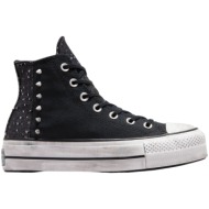  sneaker converse lift platform chrome με τρουκς a06450c-001-black-silver-black γυναικείο