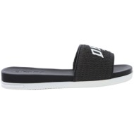  slides dkny joa k2490847-blk-black γυναικείο