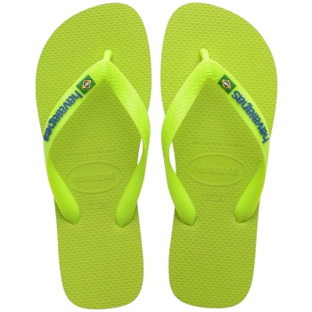 σαγιονάρες havaianas brasil logo neon σε προσφορά