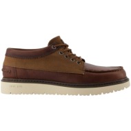  μποτάκια toms trlv lite forrest 10021387-oak brown leather-waxed canvas ανδρικό