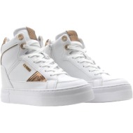  sneaker guess fridan fl7friele12-white γυναικείο