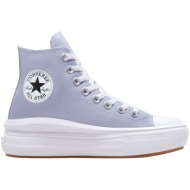  sneaker converse chuck taylor all star move platform a08294c-lilac pewter-white-black γυναικείο