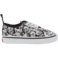  sneaker vans authentic elastic glow skulls vn0a4busv2y1-black-true white