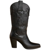  μπότες attrattivo cowboy 9y22256-black γυναικείο