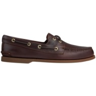  μοκασίνια sperry a/o 2-eye leather 0195214-amarett ανδρικό