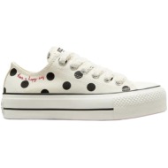  sneaker converse low top a10689c-287-egret-black-days ahead γυναικείο