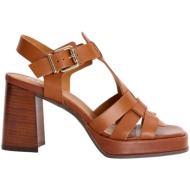  πέδιλα ale δερμάτινα 8y22695-camel γυναικείο