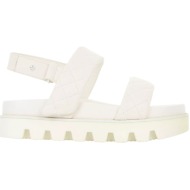  πέδιλα capodarte με καπιτονέ σχέδιο 4015588-bianco γυναικείο