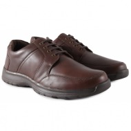  παπούτσια με κορδόνια hush puppies leader henson hm01684