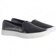  slip on z-mall aπό λουστρίνι skatershoe-navy