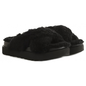 slides ugg fuzz sugar cross 1120860-blk σε προσφορά