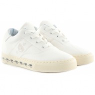  sneaker chiara ferragni lace up white canvas cf2924-009-white