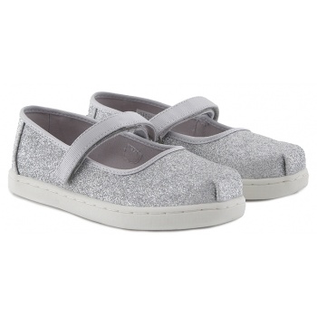 μπαλαρίνα toms silver iridescent σε προσφορά