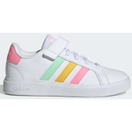 adidas sportswear grand court court elastic lace and top strap shoes (9000176180_68784)