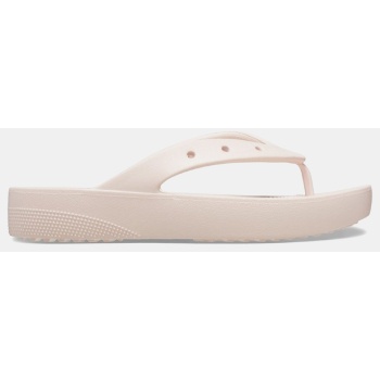 crocs classic platform flip w