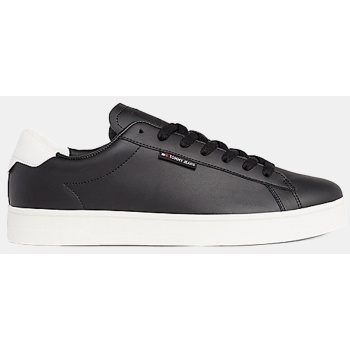 tommy jeans tjm leather low cupsole