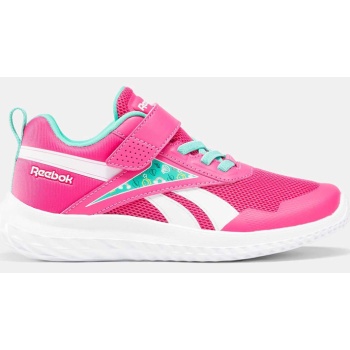 reebok sport rush run pink/green/white