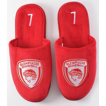 parex olympiacos kid`s slippers