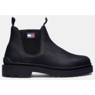 tommy jeans chelsea leather ανδρικά μποτάκια (9000250433_1469)