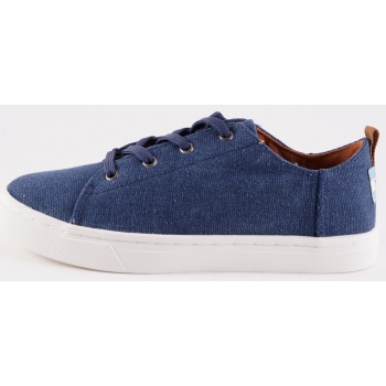 toms navy washed canvas yt lenny sneak