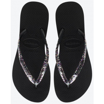 havaianas slim flatform glitter