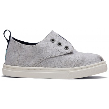 toms tiny grey cordones sneakers