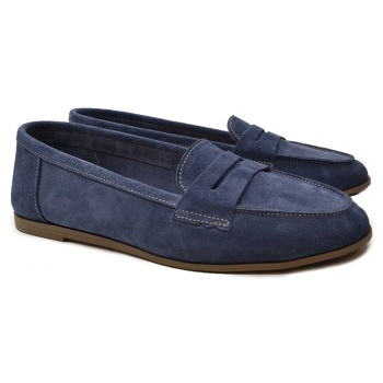 hawkins loafer 620002-f navy suede σε προσφορά