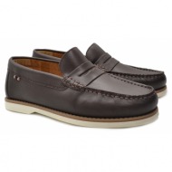  s&g loafer shoe 7112 dk brown