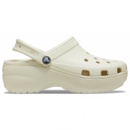 σαμπό crocs classic platform clog w 206750 2y2 bone