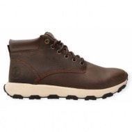  timberland mid lace up sneaker dark brown tb0a5ytw9311m