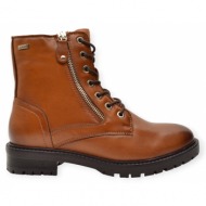 s.oliver lace boot flat 5-25219-41 305 cognac