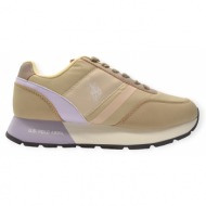 sneakers us polo  nobiw002w/3nh1 beige taupe