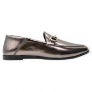 μοκασίνια crash loafer 74t1 gun metal