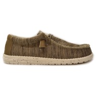 μοκασίνια hey dude wally sox 40019-11035 255 brown